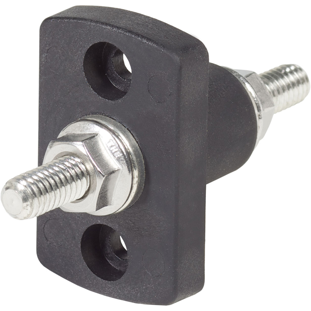 Blue Sea 2201 Black Terminal Feed Through Connector - 2201, made by Blue Sea Systems - 2201 Blue Sea 2201 Black Terminal Feed Through Connector - 2201, made by Blue Sea Systems - 2201
