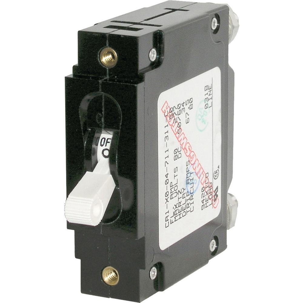 Blue Sea 7351 C-Series Toggle Single Pole - 10A - 7351, made by Blue Sea Systems - 7351