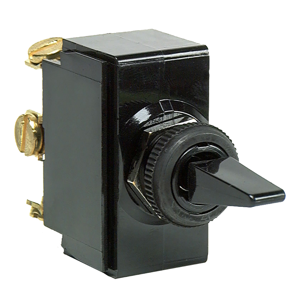 Cole Hersee Standard Toggle Switch SPDT On-Off-On 3 Screw - 54103-BP, made by Cole Hersee - 54103-BP
