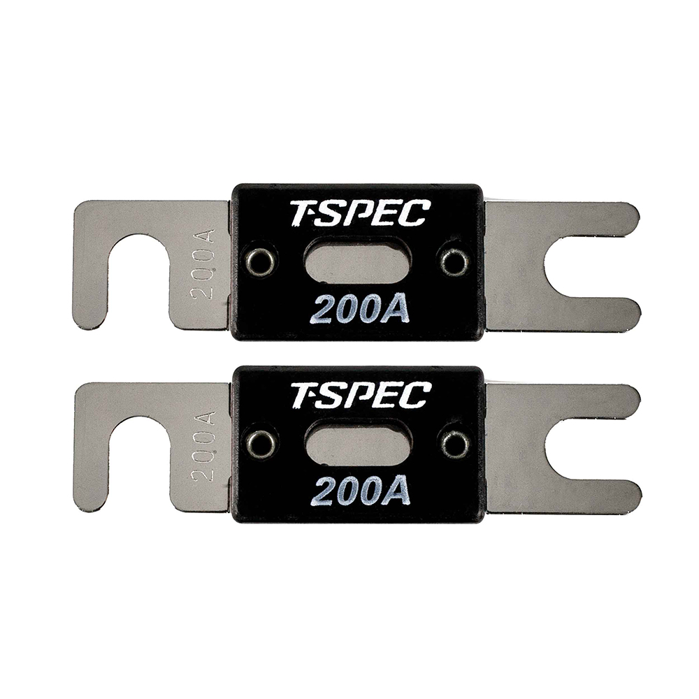 T-Spec V8 Series 200 AMP ANL Fuse - 2 Pack - V8-ANL200, made by T-Spec - V8-ANL200 T-Spec V8 Series 200 AMP ANL Fuse - 2 Pack - V8-ANL200, made by T-Spec - V8-ANL200