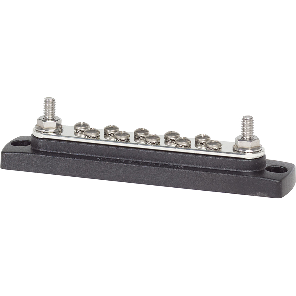 Blue Sea 2301 150AMP Common BusBar 10 x #8-32 Screw Terminal - 2301, made by Blue Sea Systems - 2301 Blue Sea 2301 150AMP Common BusBar 10 x #8-32 Screw Terminal - 2301, made by Blue Sea Systems - 2301