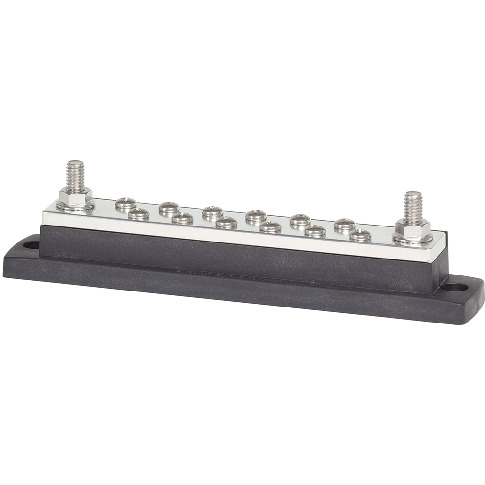 Blue Sea 2105 MaxiBus 250AMP Common BusBars 12 x #10 Terminal Screws - 2105, made by Blue Sea Systems - 2105 Blue Sea 2105 MaxiBus 250AMP Common BusBars 12 x #10 Terminal Screws - 2105, made by Blue Sea Systems - 2105