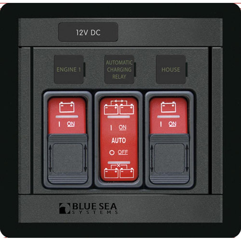 Blue Sea 1147 Remote Control Panel w/(2)2145 & (1)2146 Remote Control Contura Switch - 1147, made by Blue Sea Systems - 1147 Blue Sea 1147 Remote Control Panel w/(2)2145 & (1)2146 Remote Control Contura Switch - 1147, made by Blue Sea Systems - 1147