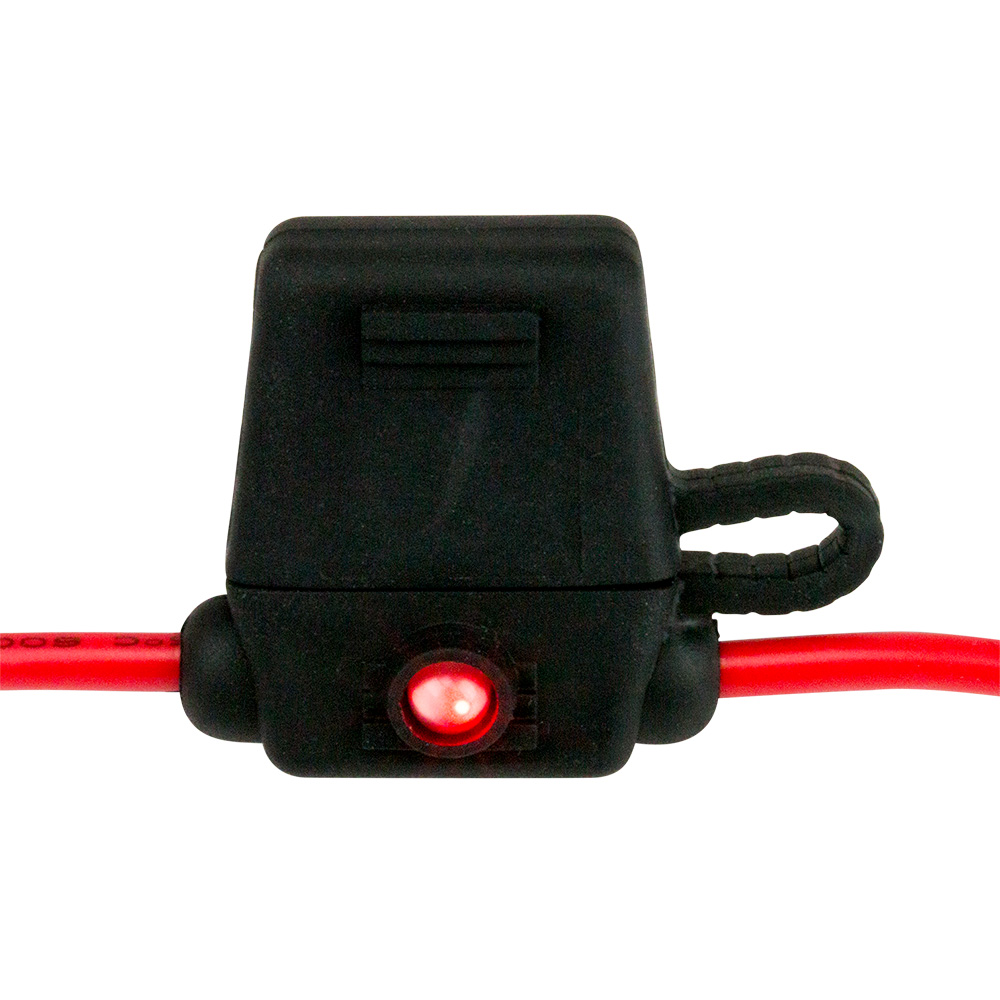 Sea-Dog ATO/ATC Style Inline LED Fuse Holder - Up to 30A - 445197-1, made by Sea-Dog - 445197-1 Sea-Dog ATO/ATC Style Inline LED Fuse Holder - Up to 30A - 445197-1, made by Sea-Dog - 445197-1