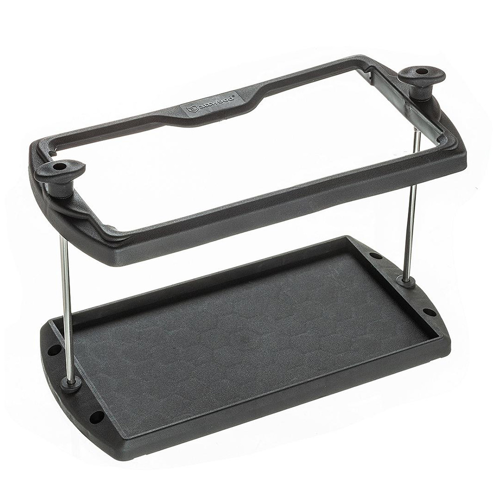 Attwood Heavy Duty Group 27 Battery Tray - 9095-5, made by Attwood Marine - 9095-5 Attwood Heavy Duty Group 27 Battery Tray - 9095-5, made by Attwood Marine - 9095-5