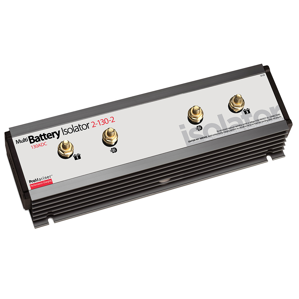 ProMariner Battery Isolator - 130 AMP - 2 Alternator - 2 Battery - 12132, made by ProMariner - 12132 ProMariner Battery Isolator - 130 AMP - 2 Alternator - 2 Battery - 12132, made by ProMariner - 12132