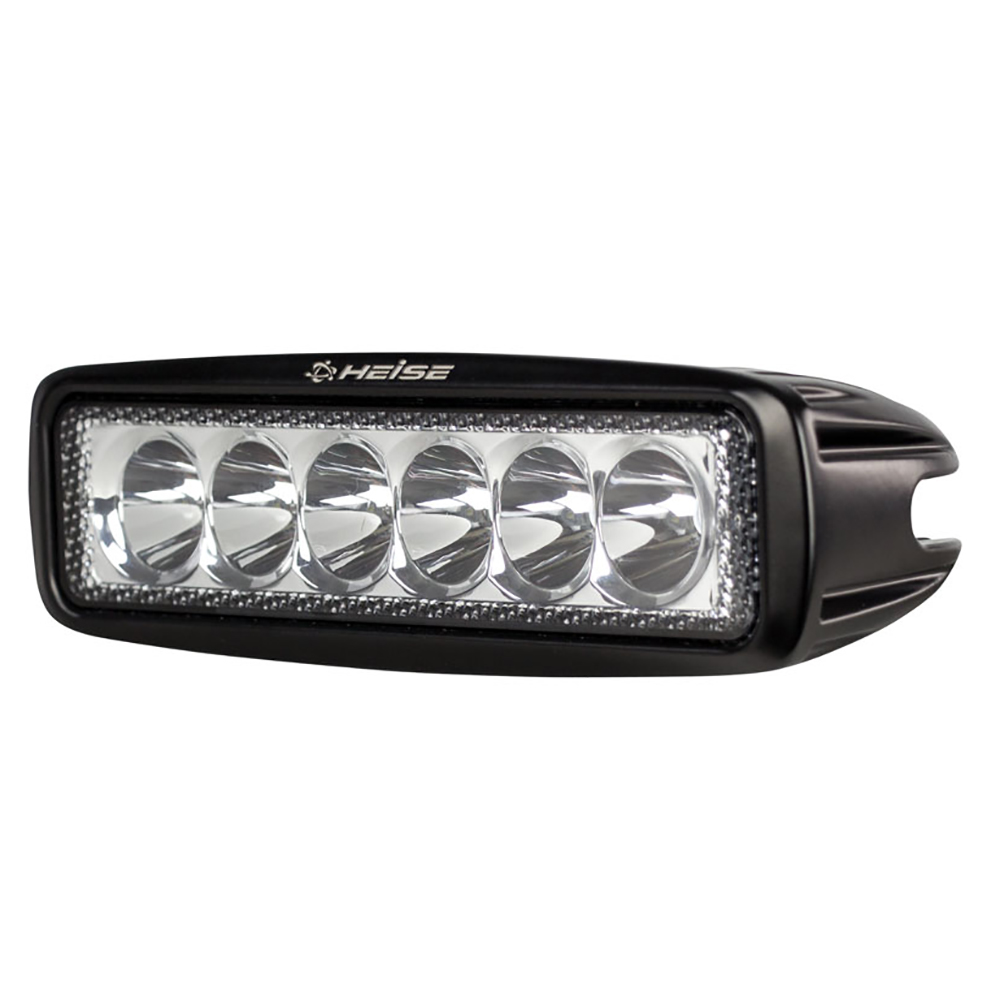 HEISE 6 LED Single Row Driving Light - HE-DL1, made by HEISE LED Lighting Systems - HE-DL1 HEISE 6 LED Single Row Driving Light - HE-DL1, made by HEISE LED Lighting Systems - HE-DL1