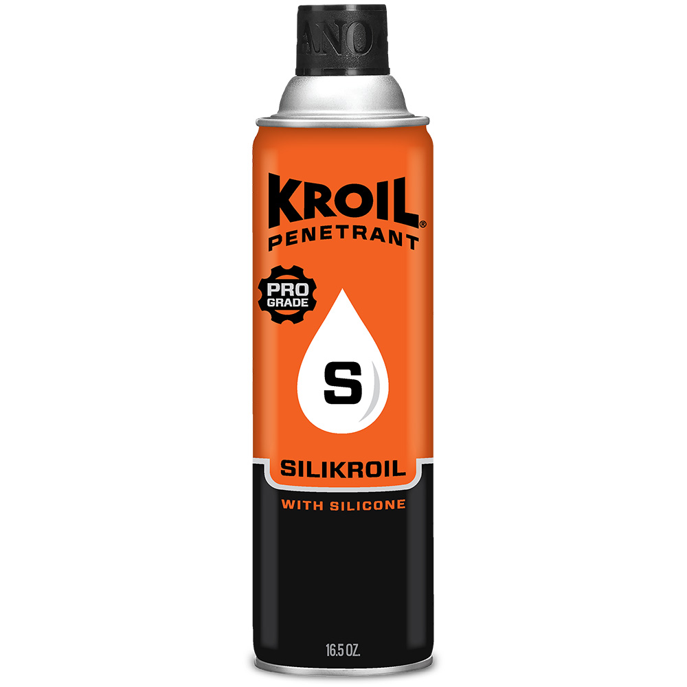 Kroil Silikroil Penetrant - Aerosol - 16.5oz Can w/Silicone - SK162, made by Kroil - SK162 Kroil Silikroil Penetrant - Aerosol - 16.5oz Can w/Silicone - SK162, made by Kroil - SK162