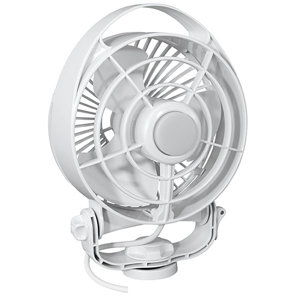 SEEKR by Caframo Maestro 12V 3-Speed 6" Marine Fan w/LED Light - White - 7482CAWBX, made by SEEKR by Caframo - 7482CAWBX SEEKR by Caframo Maestro 12V 3-Speed 6" Marine Fan w/LED Light - White - 7482CAWBX, made by SEEKR by Caframo - 7482CAWBX