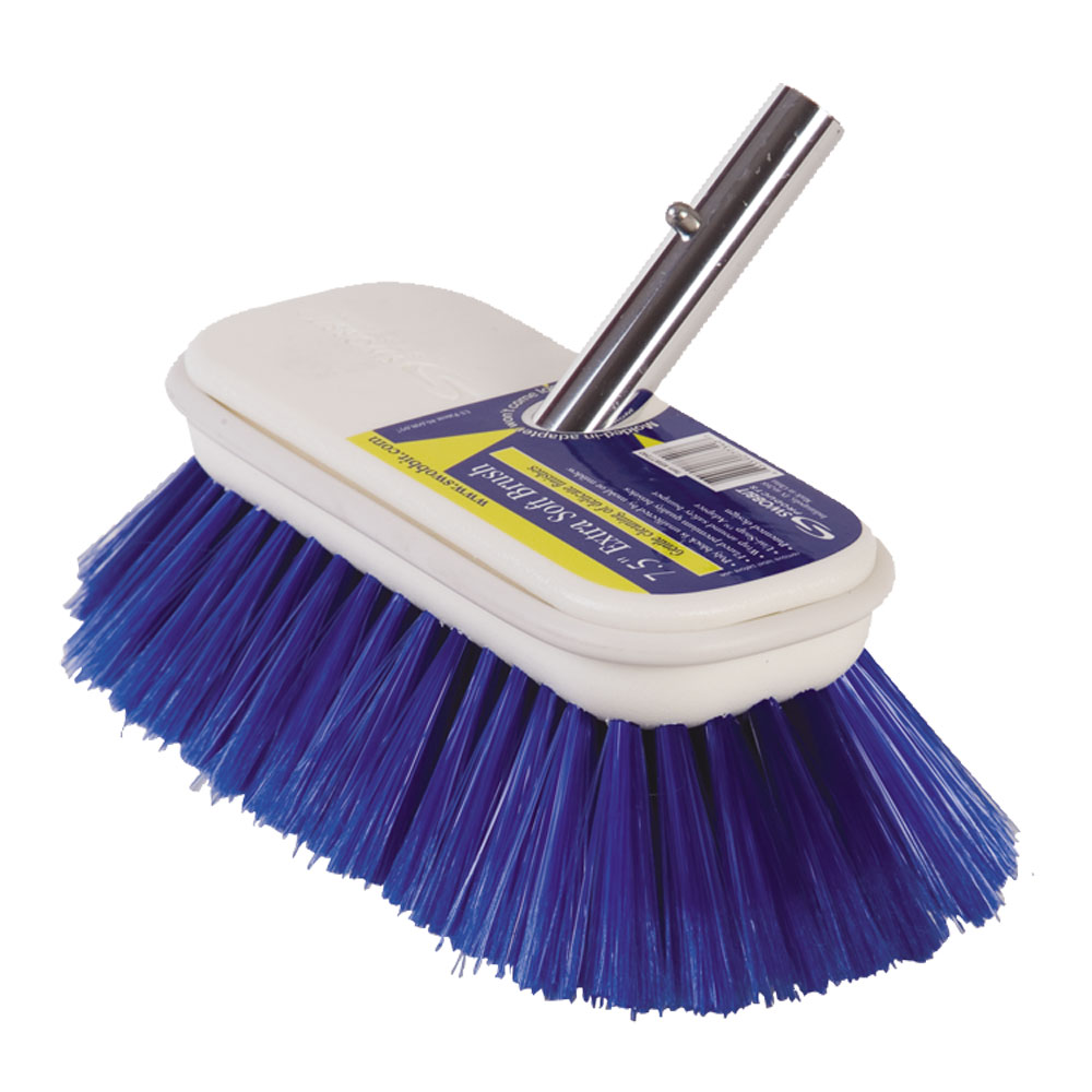 Swobbit 7.5" Extra Soft Brush - Blue - SW77340, made by Swobbit - SW77340