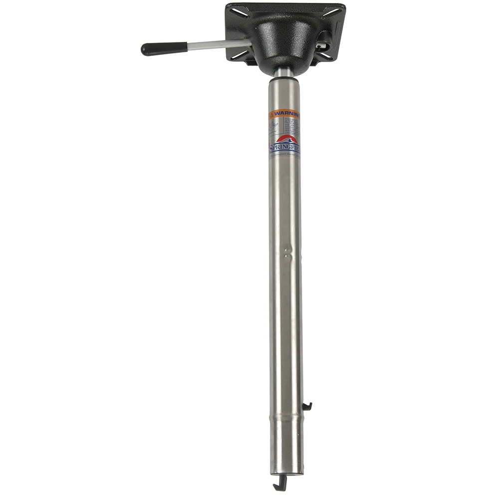 Springfield Spring-Lock™ Power-Rise Adjustable Stand-Up Post - Stainless Steel - 1642008, made by Springfield Marine - 1642008 Springfield Spring-Lock™ Power-Rise Adjustable Stand-Up Post - Stainless Steel - 1642008, made by Springfield Marine - 1642008