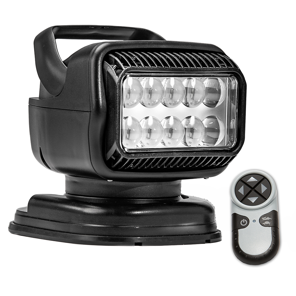 Golight Radioray GT Series Portable Mount - Black LED - Handheld Remote Magnetic Shoe Mount - 79514GT, made by Golight - 79514GT Golight Radioray GT Series Portable Mount - Black LED - Handheld Remote Magnetic Shoe Mount - 79514GT, made by Golight - 79514GT
