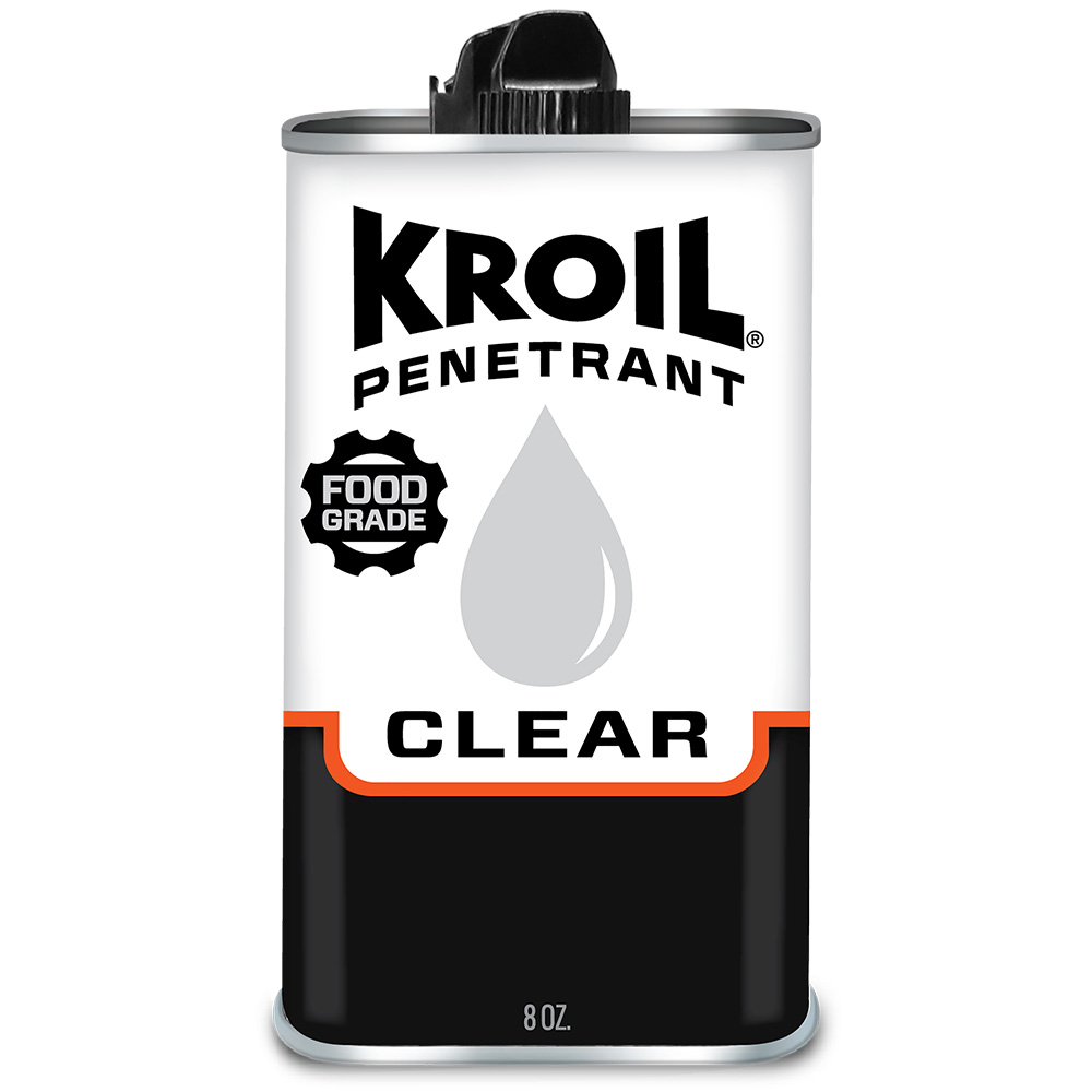 Kroil Clear Food Grade Penetrating Oil - Drip - 8oz Can - CKL081, made by Kroil - CKL081 Kroil Clear Food Grade Penetrating Oil - Drip - 8oz Can - CKL081, made by Kroil - CKL081