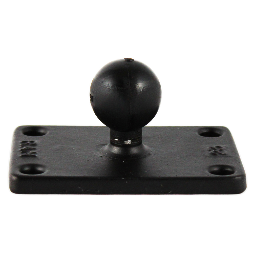 RAM Mount 2" x 3" Rectangle Base w/1" Ball - RAM-B-202U-23, made by RAM Mounting Systems - RAM-B-202U-23 RAM Mount 2" x 3" Rectangle Base w/1" Ball - RAM-B-202U-23, made by RAM Mounting Systems - RAM-B-202U-23