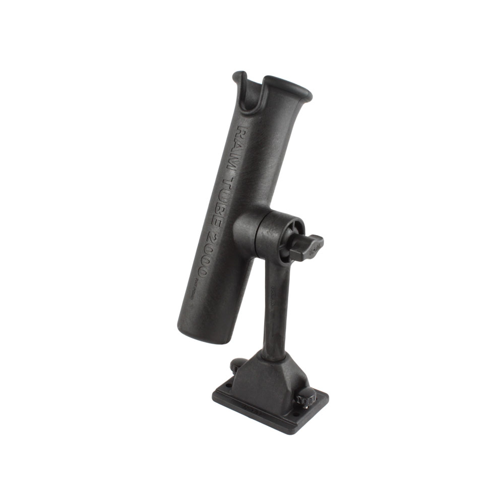RAM Mount RAM Tube 2000 Holder w/Deck Track Mount - RAM-301-DU, made by RAM Mounting Systems - RAM-301-DU RAM Mount RAM Tube 2000 Holder w/Deck Track Mount - RAM-301-DU, made by RAM Mounting Systems - RAM-301-DU