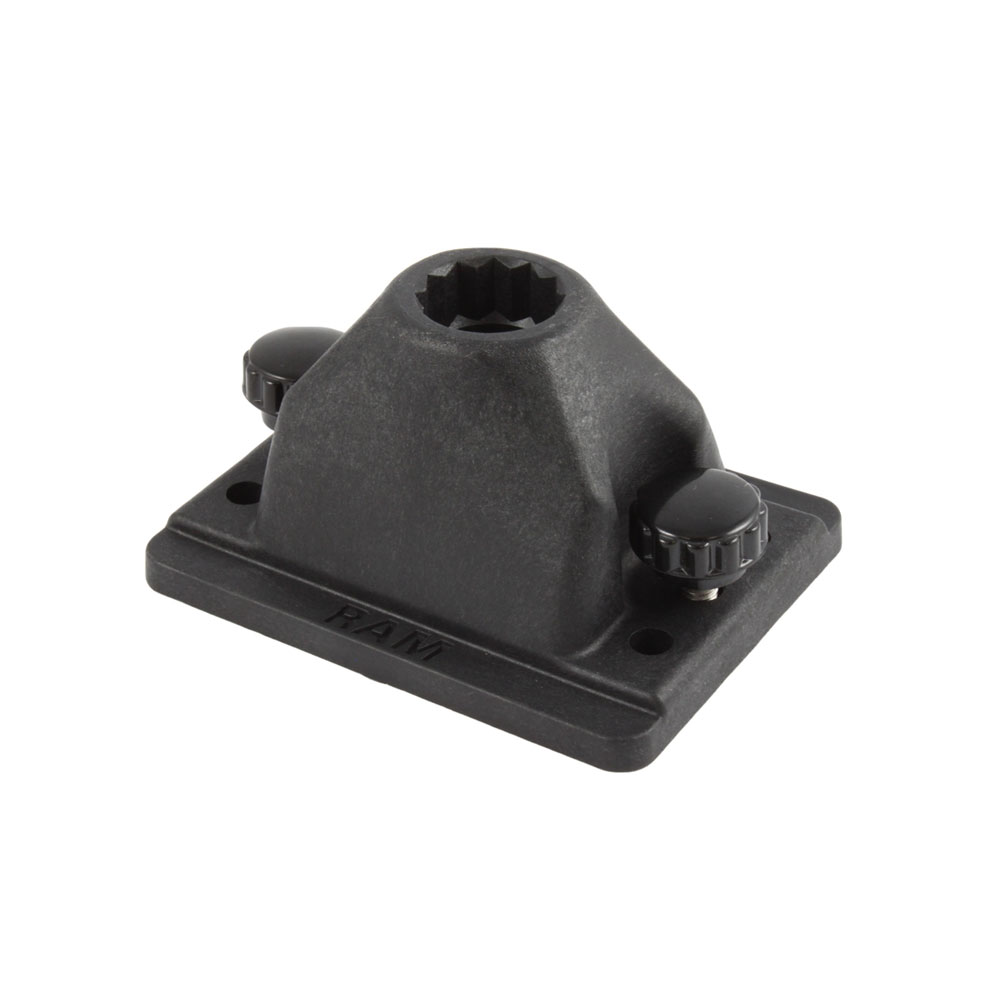 RAM Mount RAM Rod 2000 Deck & Track Mount Base Only - RAM-114DTMU, made by RAM Mounting Systems - RAM-114DTMU RAM Mount RAM Rod 2000 Deck & Track Mount Base Only - RAM-114DTMU, made by RAM Mounting Systems - RAM-114DTMU