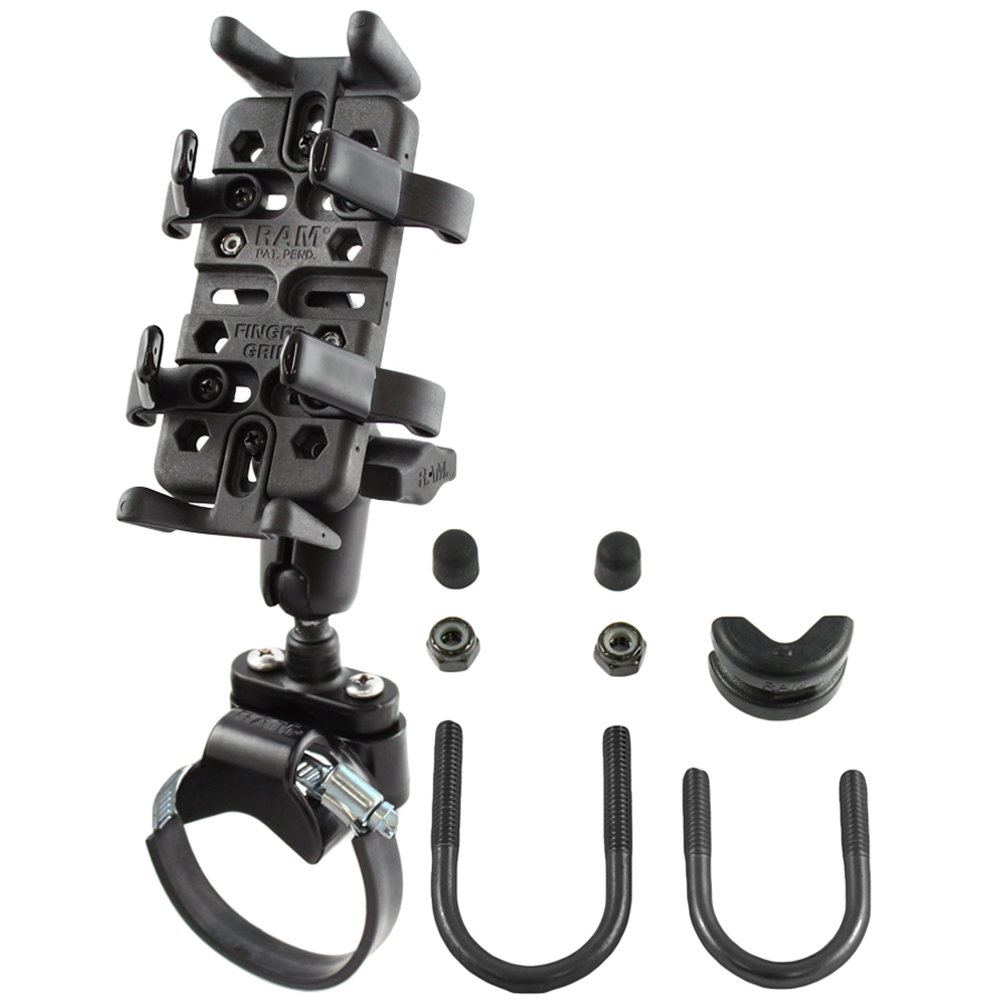RAM Mount Universal Finger Grip Holder ATV/UTV Strap Mount - RAM-B-149Z-2-UN4, made by RAM Mounting Systems - RAM-B-149Z-2-UN4 RAM Mount Universal Finger Grip Holder ATV/UTV Strap Mount - RAM-B-149Z-2-UN4, made by RAM Mounting Systems - RAM-B-149Z-2-UN4