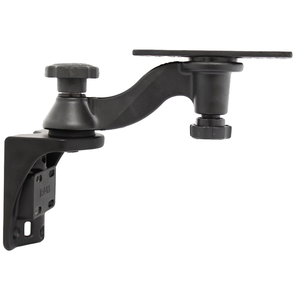 RAM Mount Single 6" Swing Arm with 6.25" x 2" Rectangle Base and Vertical Mounting Base - RAM-109VU, made by RAM Mounting Systems - RAM-109VU RAM Mount Single 6" Swing Arm with 6.25" x 2" Rectangle Base and Vertical Mounting Base - RAM-109VU, made by RAM Mounting Systems - RAM-109VU