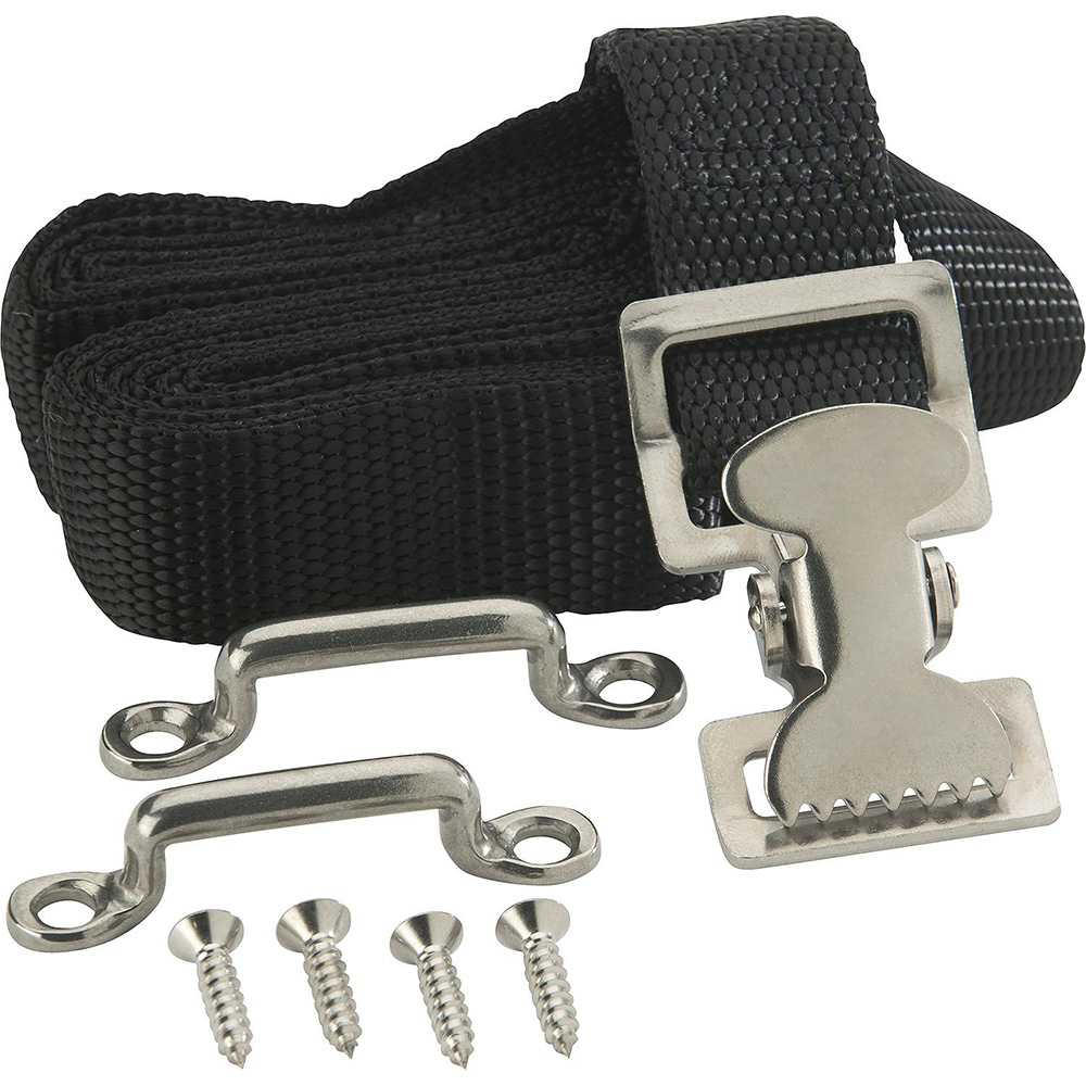 Attwood Fuel Tank Strap Set - 72" Long f/12 Gallon Tanks - 11512-3, made by Attwood Marine - 11512-3 Attwood Fuel Tank Strap Set - 72" Long f/12 Gallon Tanks - 11512-3, made by Attwood Marine - 11512-3