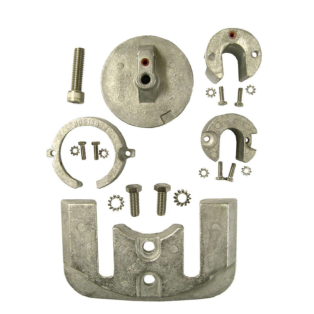 Performance Metals Mercruiser Bravo 1 Complete Anode Kit - Aluminum\\ - 10060A, made by Performance Metals - 10060A Performance Metals Mercruiser Bravo 1 Complete Anode Kit - Aluminum\\ - 10060A, made by Performance Metals - 10060A