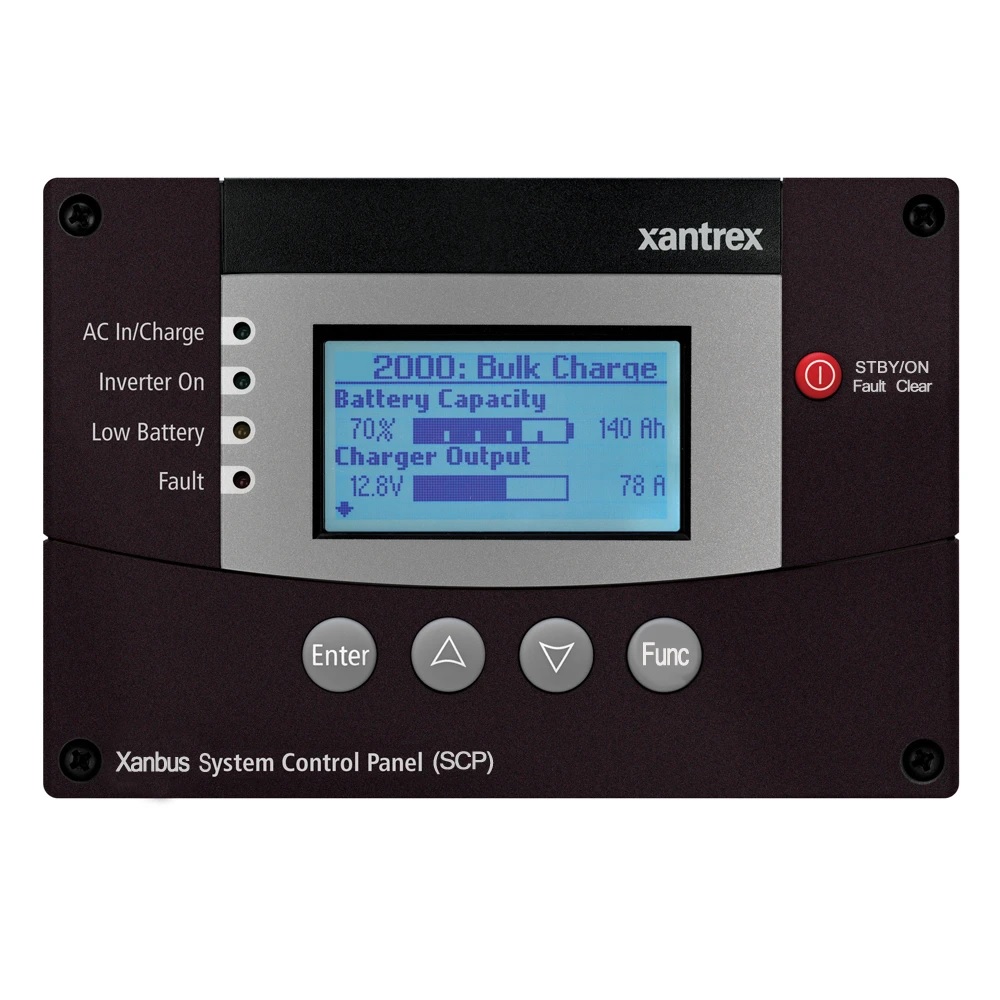 Xantrex Xanbus System Control Panel (SCP) f/Freedom SW2012/3012 - 809-0921, made by Xantrex - 809-0921 Xantrex Xanbus System Control Panel (SCP) f/Freedom SW2012/3012 - 809-0921, made by Xantrex - 809-0921