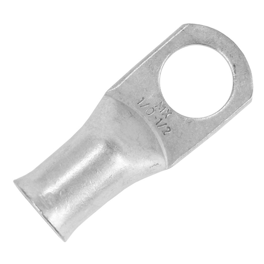 Pacer Tinned Lug 1/0 AWG - 1/2" Stud Size - 10 Pack - TAE1/0-12R-10, made by Pacer Group - TAE1/0-12R-10 Pacer Tinned Lug 1/0 AWG - 1/2" Stud Size - 10 Pack - TAE1/0-12R-10, made by Pacer Group - TAE1/0-12R-10