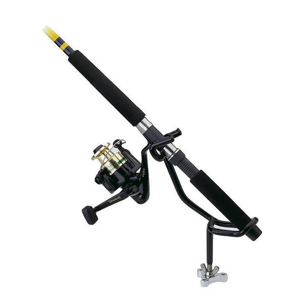 Attwood Sure-Grip Stainless Steel Rod Holder - 4" & 45-Degree Angle - 5063-3, made by Attwood Marine - 5063-3 Attwood Sure-Grip Stainless Steel Rod Holder - 4" & 45-Degree Angle - 5063-3, made by Attwood Marine - 5063-3