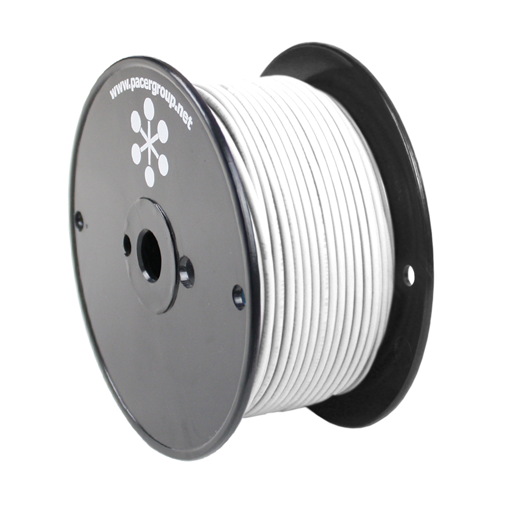 Pacer White 14 AWG Primary Wire - 250' - WUL14WH-250, made by Pacer Group - WUL14WH-250 Pacer White 14 AWG Primary Wire - 250' - WUL14WH-250, made by Pacer Group - WUL14WH-250