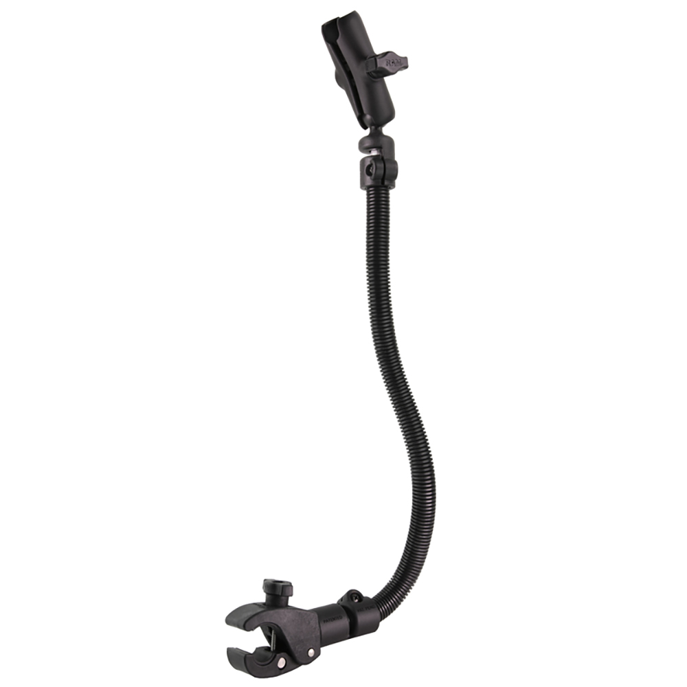 RAM Mount Tough-Claw® w/RAM® Flex-Rod™ 26" Extension Arm f/Wheelchairs - RAP-400-18-B-201, made by RAM Mounting Systems - RAP-400-18-B-201 RAM Mount Tough-Claw® w/RAM® Flex-Rod™ 26" Extension Arm f/Wheelchairs - RAP-400-18-B-201, made by RAM Mounting Systems - RAP-400-18-B-201