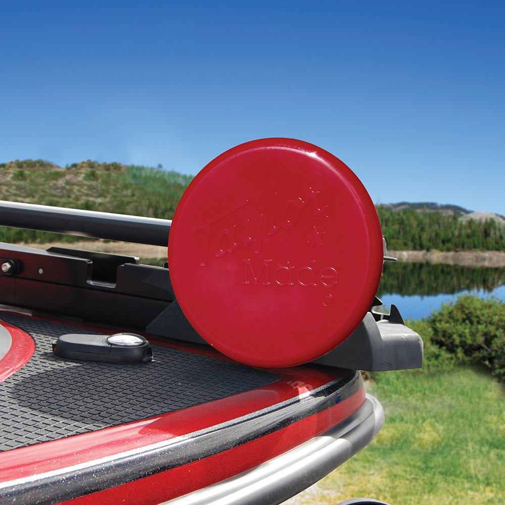Taylor Made Trolling Motor Propeller Cover- 3-Blade Cover - 10"- Red - 355, made by Taylor Made - 355 Taylor Made Trolling Motor Propeller Cover- 3-Blade Cover - 10"- Red - 355, made by Taylor Made - 355
