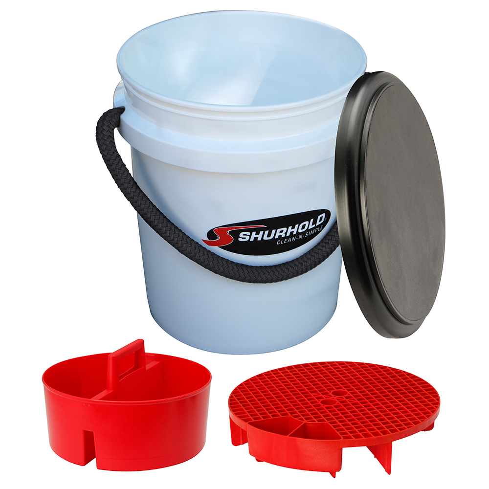 Shurhold One Bucket Kit - 5 Gallon - White - 2461, made by Shurhold - 2461 Shurhold One Bucket Kit - 5 Gallon - White - 2461, made by Shurhold - 2461