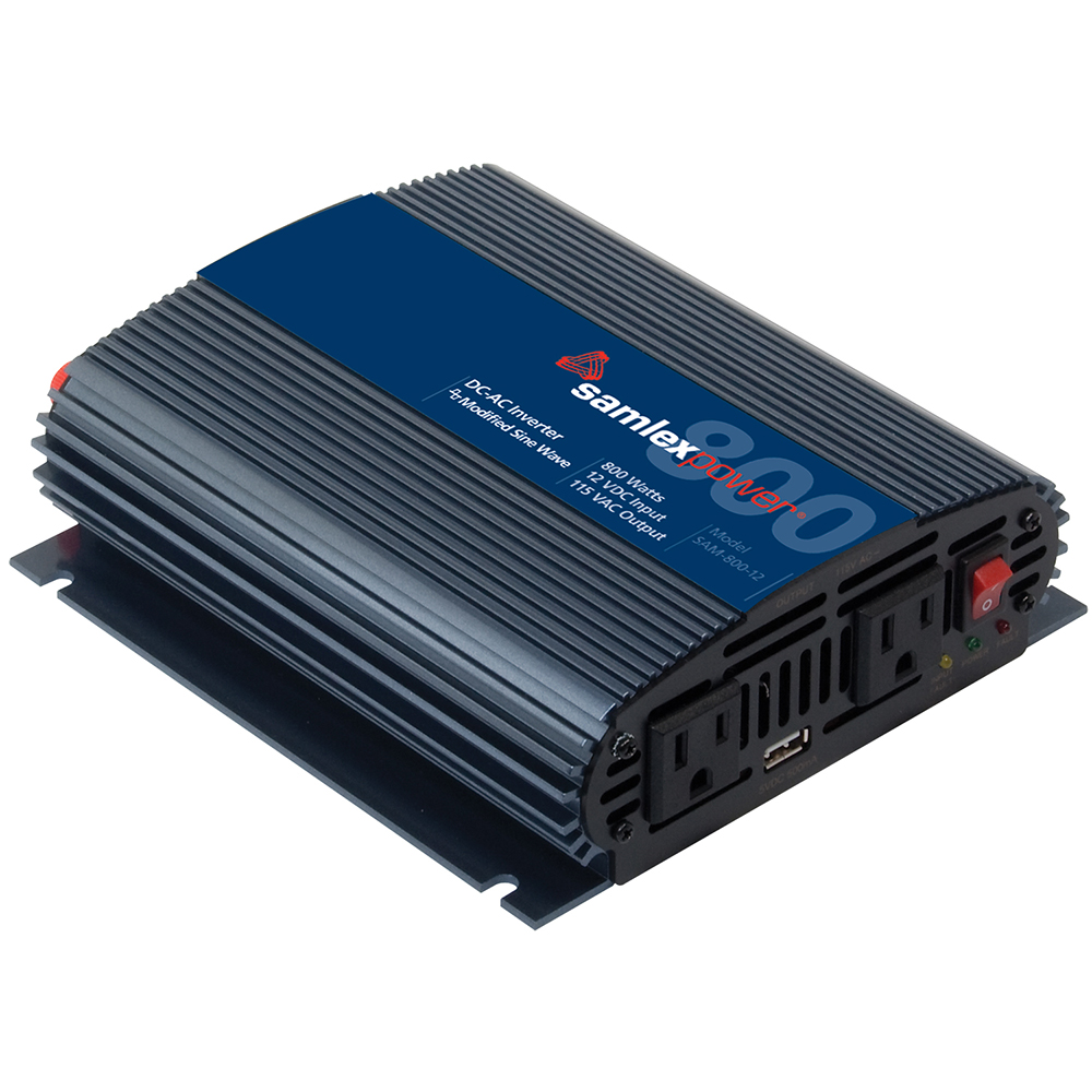 Samlex 800W Modified Sine Wave Inverter - 12V - SAM-800-12, made by Samlex America - SAM-800-12 Samlex 800W Modified Sine Wave Inverter - 12V - SAM-800-12, made by Samlex America - SAM-800-12