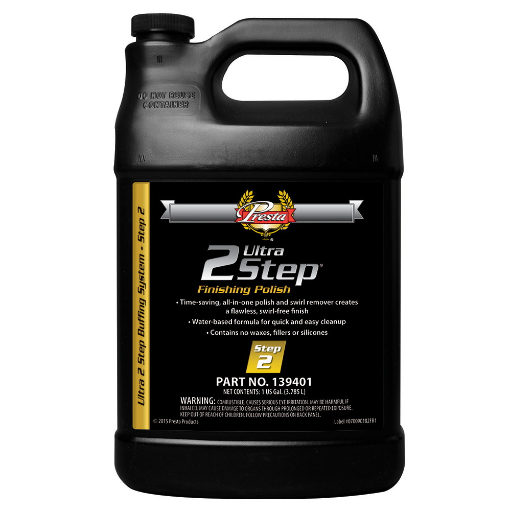 Presta Ultra 2-Step Finishing Polish - 1 Gallon - 139401, made by Presta - 139401