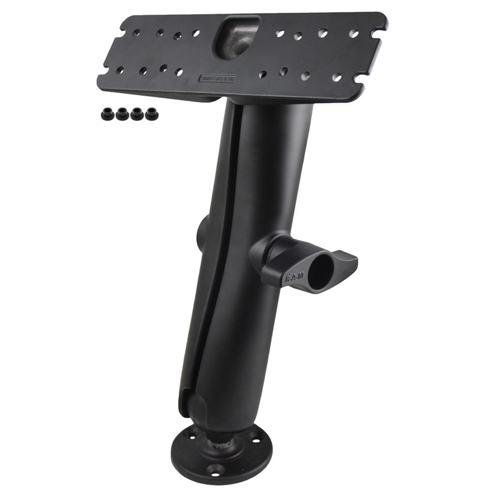RAM Mount Marine Electronics Mount Long - Gimbal Brackets Under 15lbs - RAM-D-111U-E, made by RAM Mounting Systems - RAM-D-111U-E RAM Mount Marine Electronics Mount Long - Gimbal Brackets Under 15lbs - RAM-D-111U-E, made by RAM Mounting Systems - RAM-D-111U-E