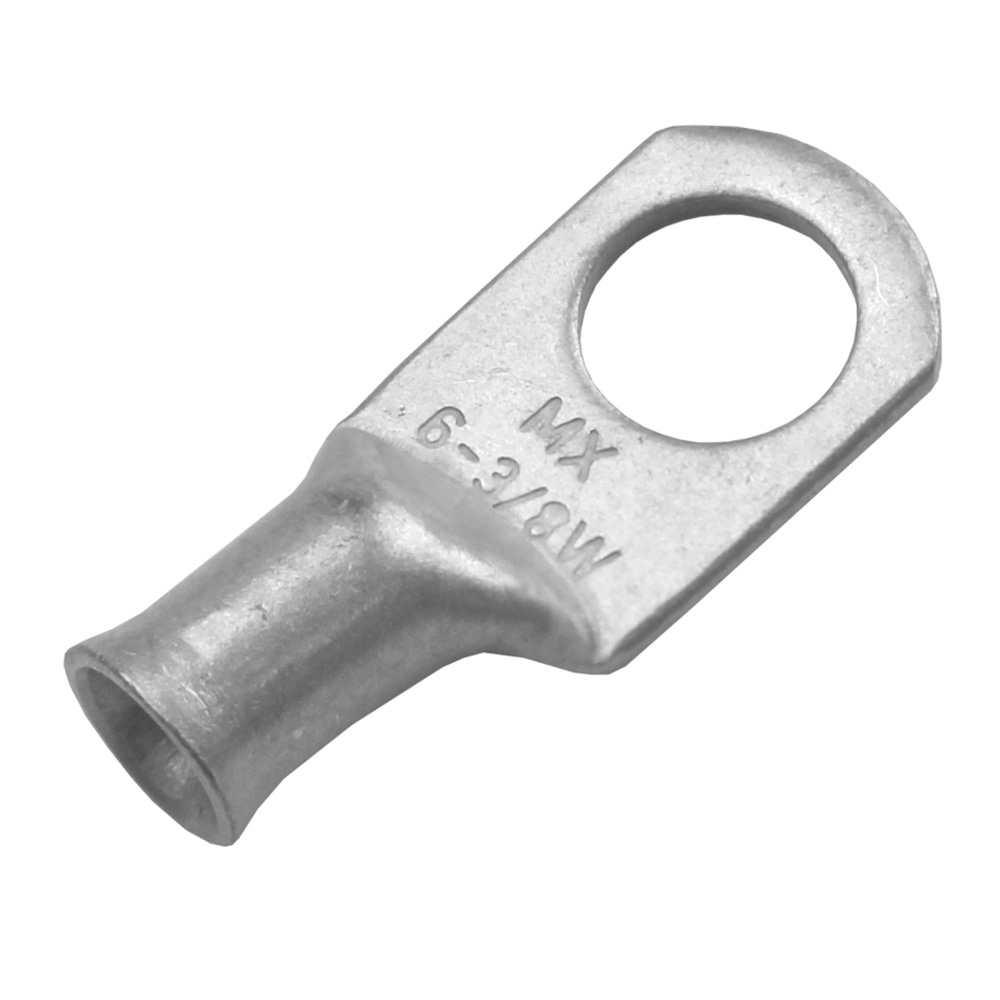 Pacer Tinned Lug 6 AWG - 3/8" Stud Size - 10 Pack - TAE6-38R-10, made by Pacer Group - TAE6-38R-10 Pacer Tinned Lug 6 AWG - 3/8" Stud Size - 10 Pack - TAE6-38R-10, made by Pacer Group - TAE6-38R-10