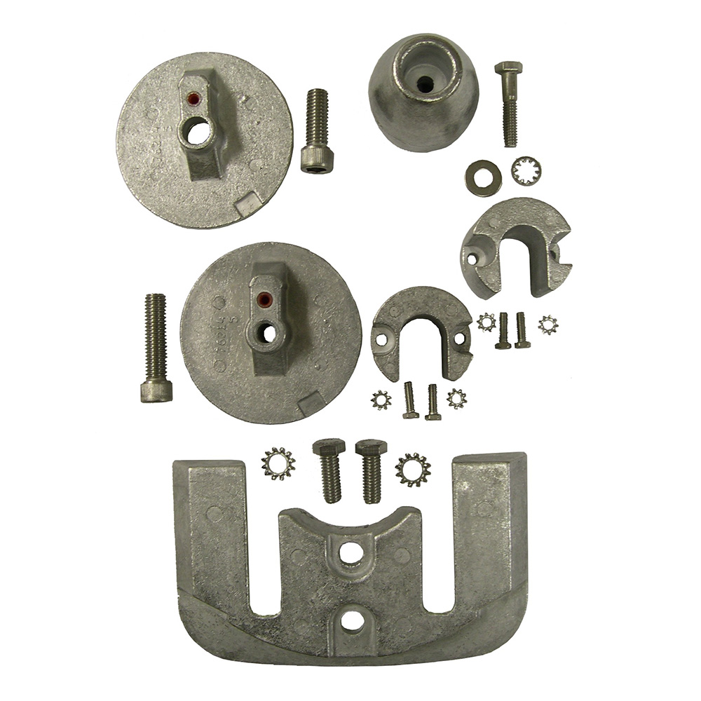 Performance Metals Mercruiser Bravo 3 (2004 & Later) Complete Anode Kit - Aluminum - 10165A, made by Performance Metals - 10165A Performance Metals Mercruiser Bravo 3 (2004 & Later) Complete Anode Kit - Aluminum - 10165A, made by Performance Metals - 10165A