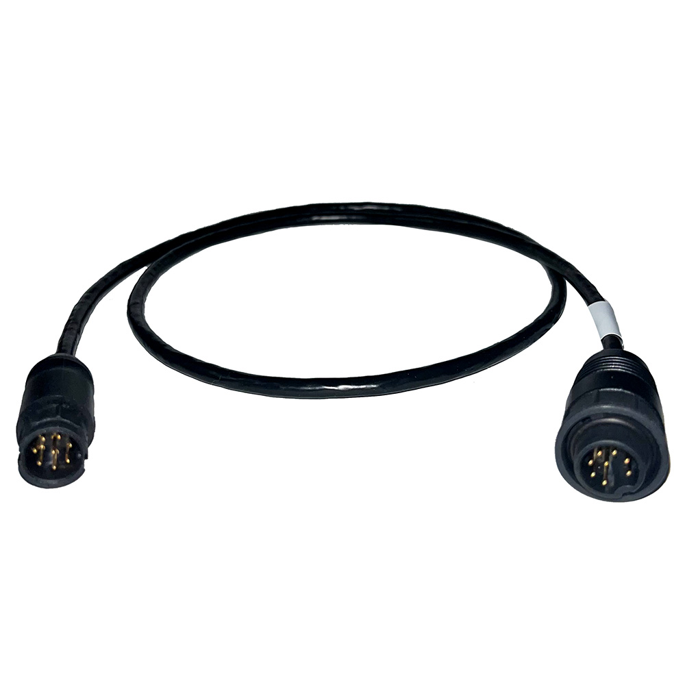 Echonautics 1M Adapter Cable w/Male 8-Pin Black Box Connector f/Echonautics 300W, 600W & 1kW Transducers - CBCCMS0501, made by Echonautics - CBCCMS0501 Echonautics 1M Adapter Cable w/Male 8-Pin Black Box Connector f/Echonautics 300W, 600W & 1kW Transducers - CBCCMS0501, made by Echonautics - CBCCMS0501