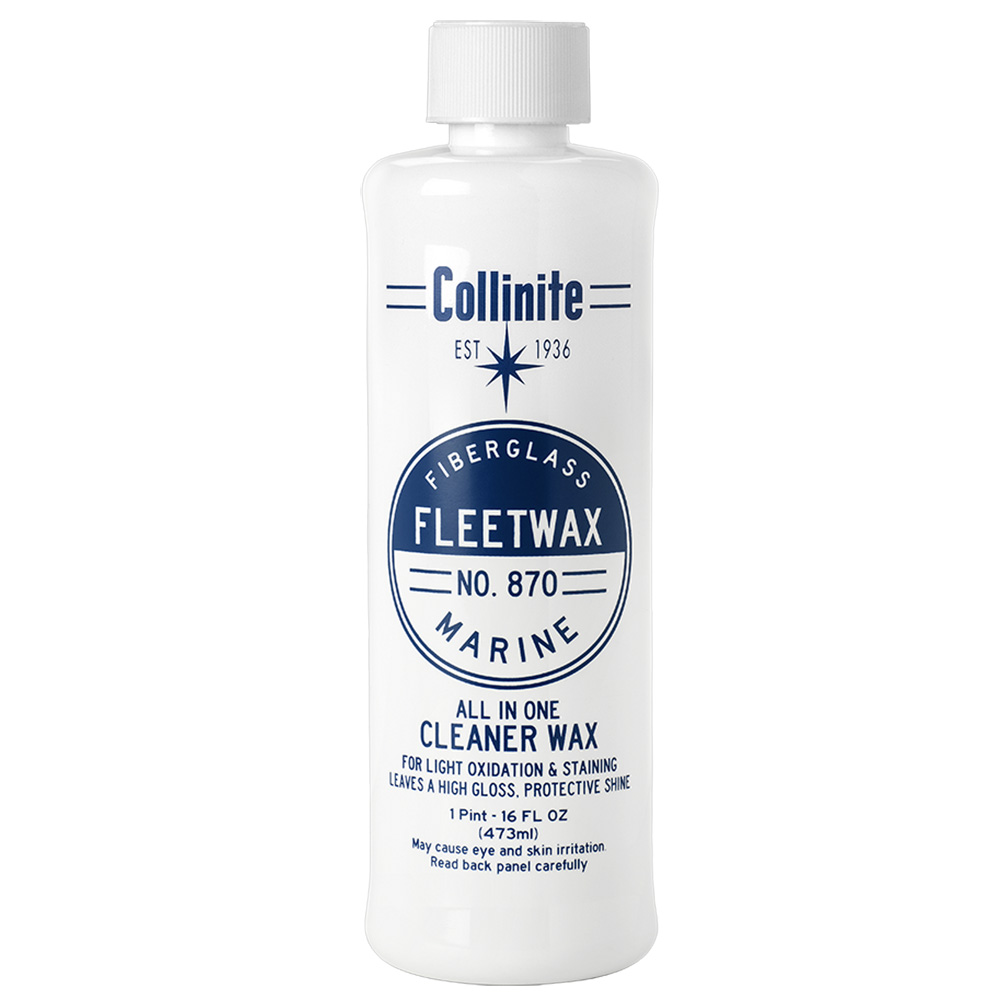 Collinite 870 Marine Fiberglass Fleetwax - 16oz - 870-16OZ, made by Collinite - 870-16OZ Collinite 870 Marine Fiberglass Fleetwax - 16oz - 870-16OZ, made by Collinite - 870-16OZ