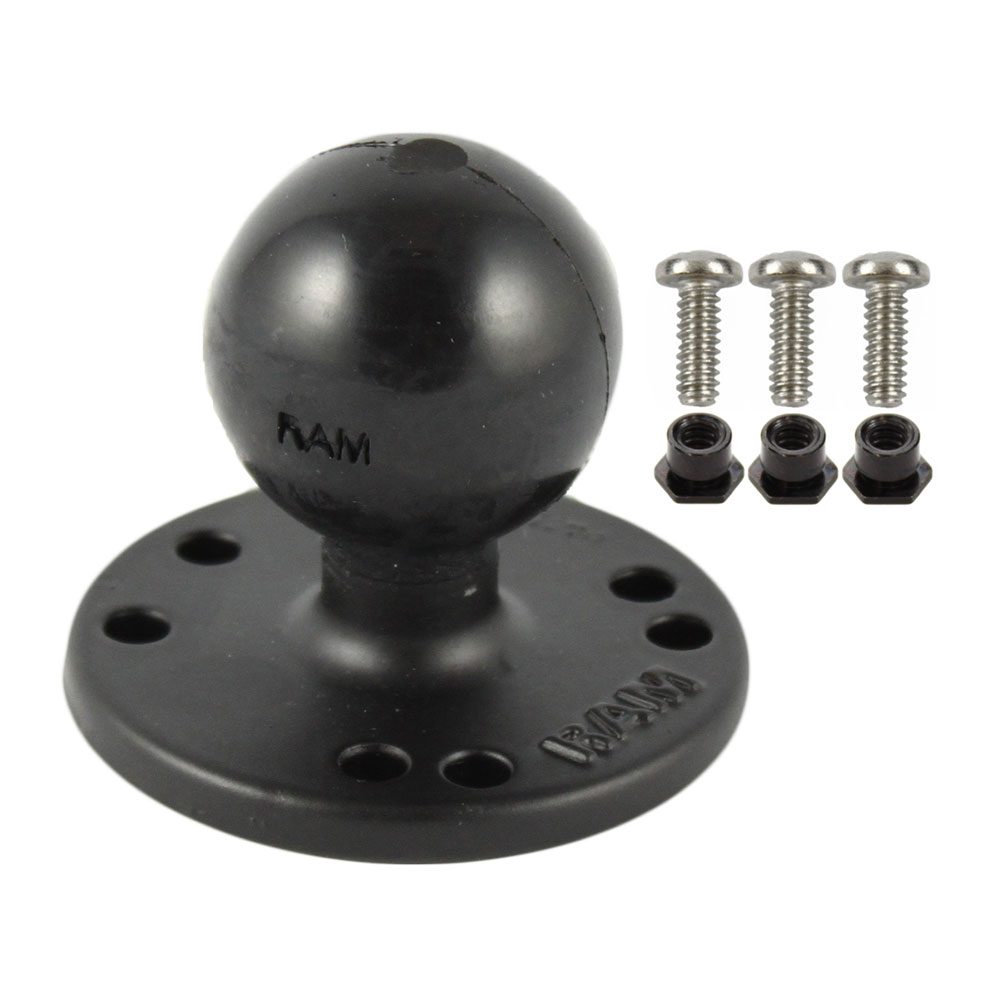RAM Mount Base w/Garmin Swivel Mounting Hardware 1.5" - RAM-202-G2U, made by RAM Mounting Systems - RAM-202-G2U RAM Mount Base w/Garmin Swivel Mounting Hardware 1.5" - RAM-202-G2U, made by RAM Mounting Systems - RAM-202-G2U