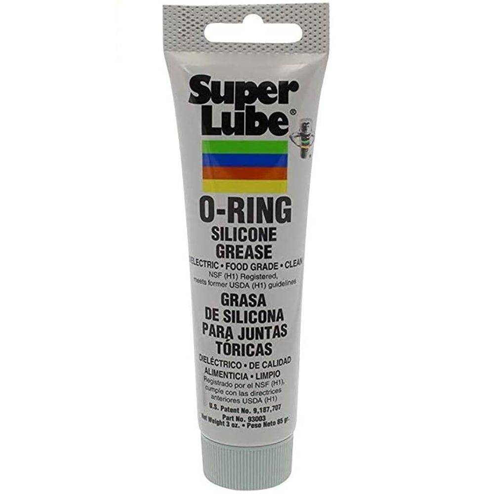 Super Lube O-Ring Silicone Grease - 3oz Tube - 93003, made by Super Lube - 93003 Super Lube O-Ring Silicone Grease - 3oz Tube - 93003, made by Super Lube - 93003