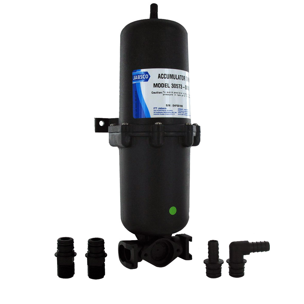 Jabsco 1L Accumulator Tank w/Internal Bladder - 30573-0000, made by Jabsco - 30573-0000 Jabsco 1L Accumulator Tank w/Internal Bladder - 30573-0000, made by Jabsco - 30573-0000