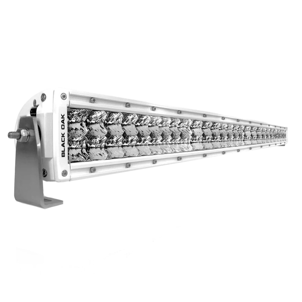 Black Oak 60" Double Row LED Bar - Pro Series 2.0 - 5W Combo White - 60CCM-D5OS, made by Black Oak LED - 60CCM-D5OS Black Oak 60" Double Row LED Bar - Pro Series 2.0 - 5W Combo White - 60CCM-D5OS, made by Black Oak LED - 60CCM-D5OS