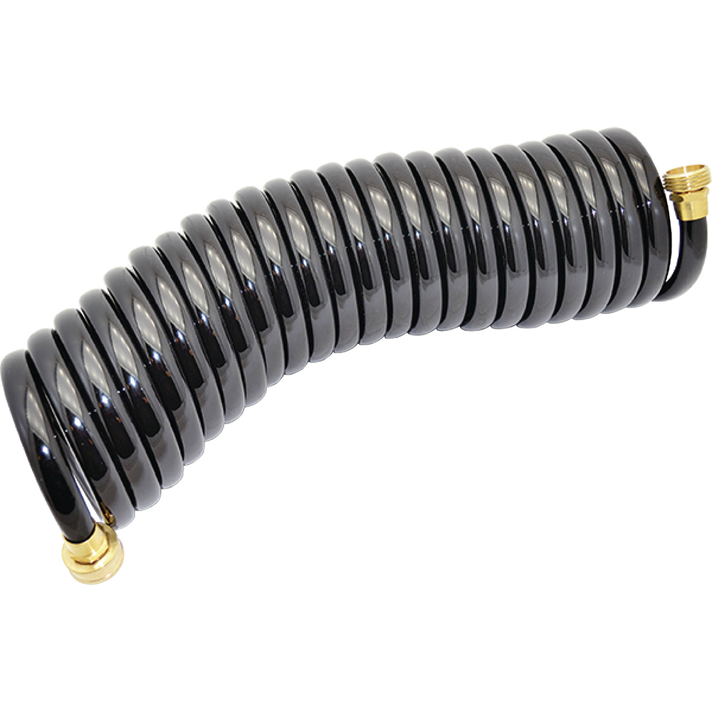 Johnson Pump Coiled Wash Down Hose - 25' - 1/2" Diameter - 10615-00, made by Johnson Pump - 10615-00 Johnson Pump Coiled Wash Down Hose - 25' - 1/2" Diameter - 10615-00, made by Johnson Pump - 10615-00