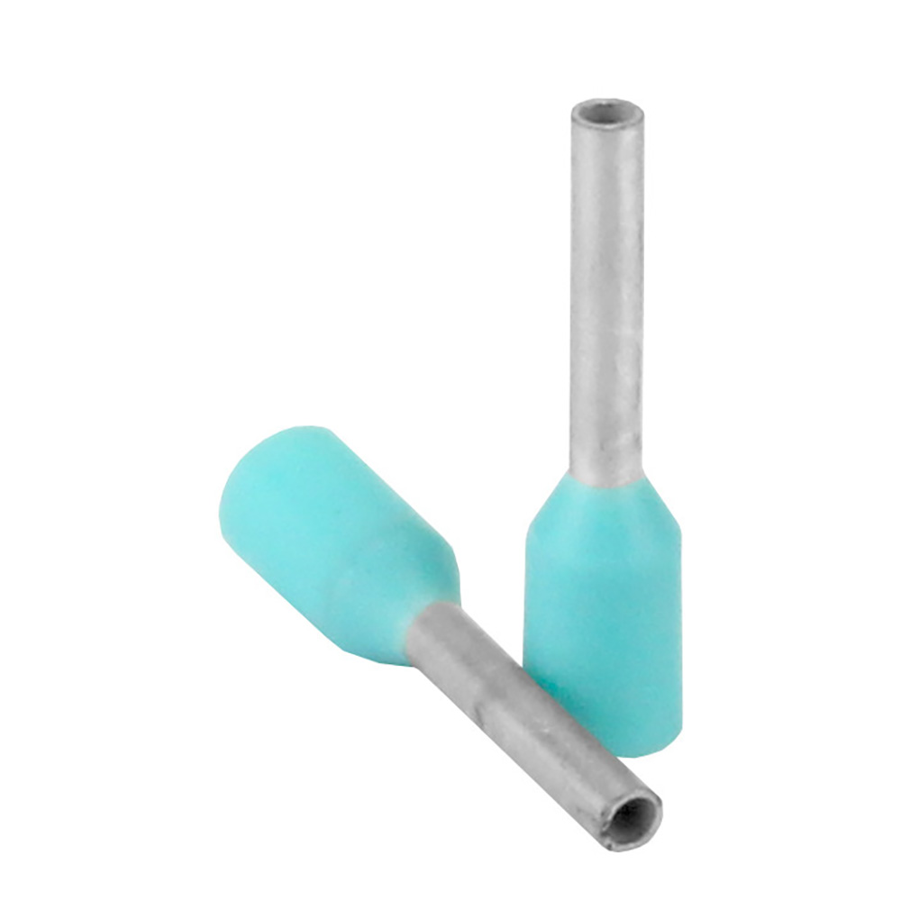 Pacer Turquoise 22-24 AWG Wire Ferrule - 6mm Length - 25 Pack - TFRL24-6MM-25, made by Pacer Group - TFRL24-6MM-25 Pacer Turquoise 22-24 AWG Wire Ferrule - 6mm Length - 25 Pack - TFRL24-6MM-25, made by Pacer Group - TFRL24-6MM-25