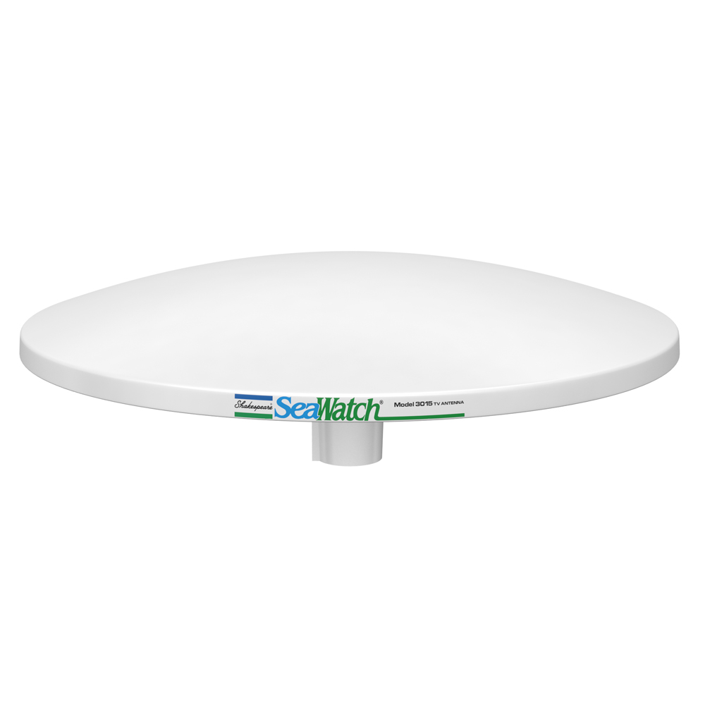 Shakespeare SeaWatch® 15" Marine TV Antenna - 12VDC - 110VAC - 3015, made by Shakespeare - 3015 Shakespeare SeaWatch® 15" Marine TV Antenna - 12VDC - 110VAC - 3015, made by Shakespeare - 3015