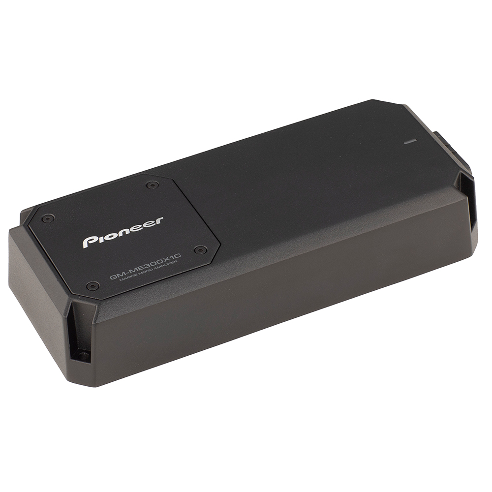 Pioneer Weatherproof Compact Monoblock Marine Amplifier - 300W - GM-ME300X1C, made by Pioneer - GM-ME300X1C