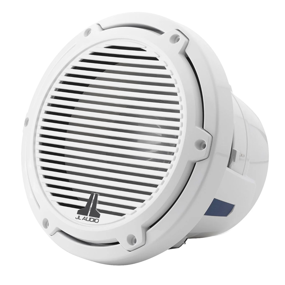 JL Audio M6 8" Marine Subwoofer w/Gloss White Classic Grille - M6-8IB-C-GwGw-4 - 010-03080-00, made by JL Audio - 010-03080-00 JL Audio M6 8" Marine Subwoofer w/Gloss White Classic Grille - M6-8IB-C-GwGw-4 - 010-03080-00, made by JL Audio - 010-03080-00