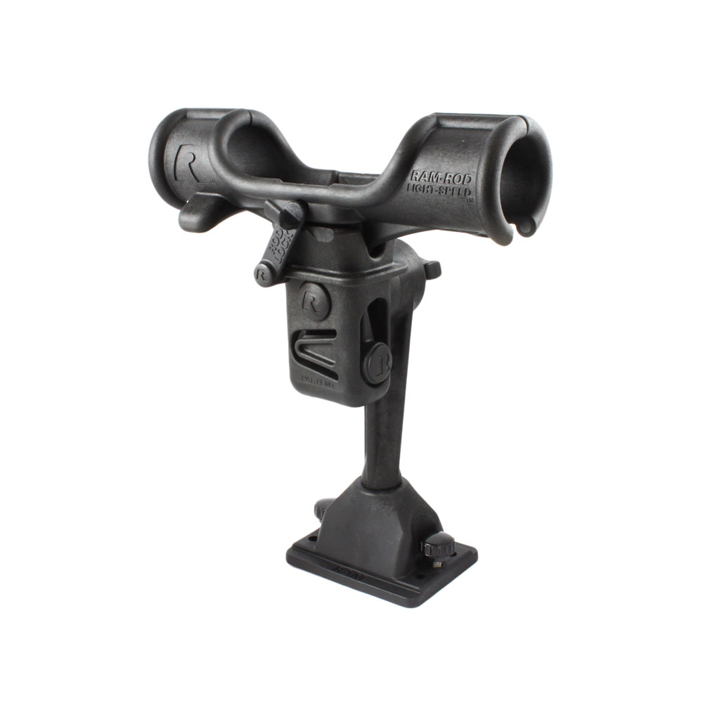 RAM Mount RAM Rod Light Speed w/Deck Track Mount - RAP-370-D, made by RAM Mounting Systems - RAP-370-D RAM Mount RAM Rod Light Speed w/Deck Track Mount - RAP-370-D, made by RAM Mounting Systems - RAP-370-D