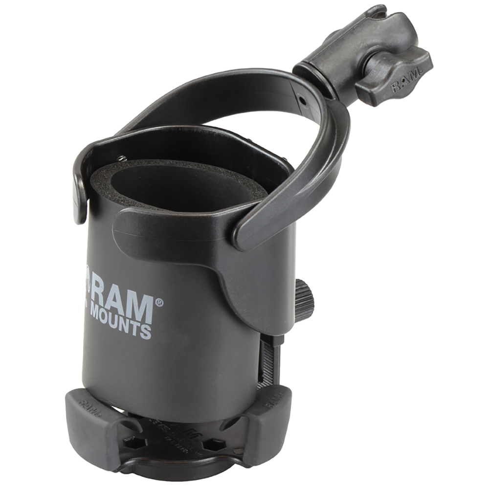 RAM Mount Level Cup™ XL w/Single Socket for B Size 1" Ball - RAP-B-417-200-1U, made by RAM Mounting Systems - RAP-B-417-200-1U RAM Mount Level Cup™ XL w/Single Socket for B Size 1" Ball - RAP-B-417-200-1U, made by RAM Mounting Systems - RAP-B-417-200-1U