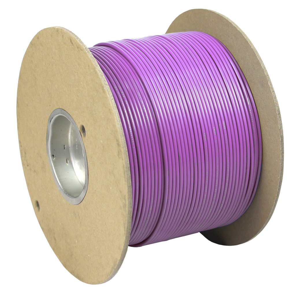 Pacer Violet 14 AWG Primary Wire - 1,000' - WUL14VI-1000, made by Pacer Group - WUL14VI-1000